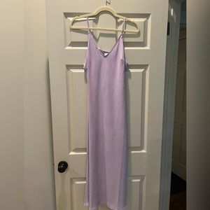 A New Day lavender slip dress, NWT, size M